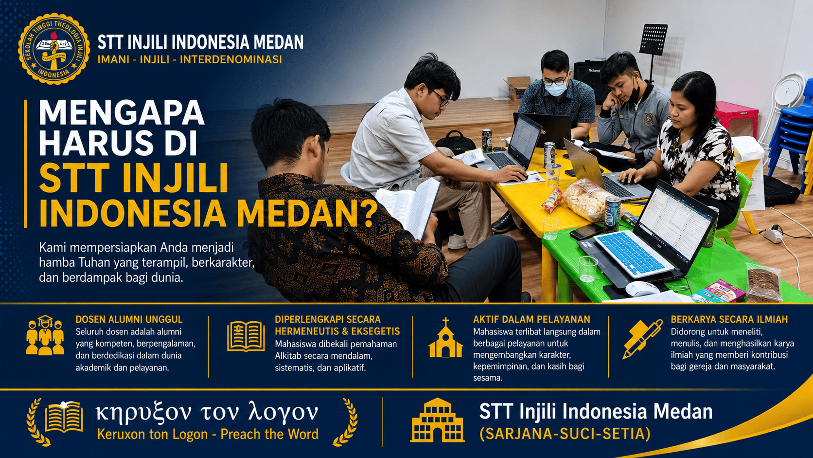 Mengapa Harus di STTII Medan ?